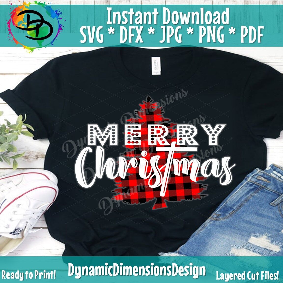 Merry Christmas Svg Merry And Bright Svg Christ Mas Svg Christmas By Dynamic Dimensions Thehungryjpeg Com