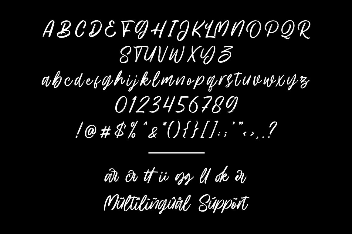 Hillbear Handbrush Script Font By Stringlabs Thehungryjpeg Com