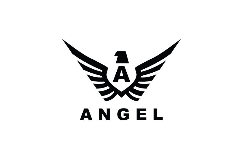 ANGEL-2 LETTER A By CurutDesign | TheHungryJPEG