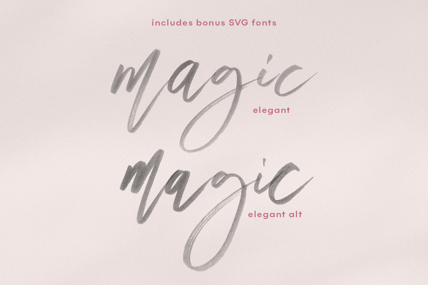Magic Winter Script Amp Serif Font Duo By Ka Designs Thehungryjpeg Com