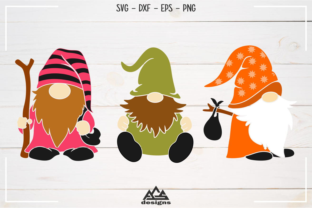 Download Gnome Packs Svg Design By AgsDesign | TheHungryJPEG.com