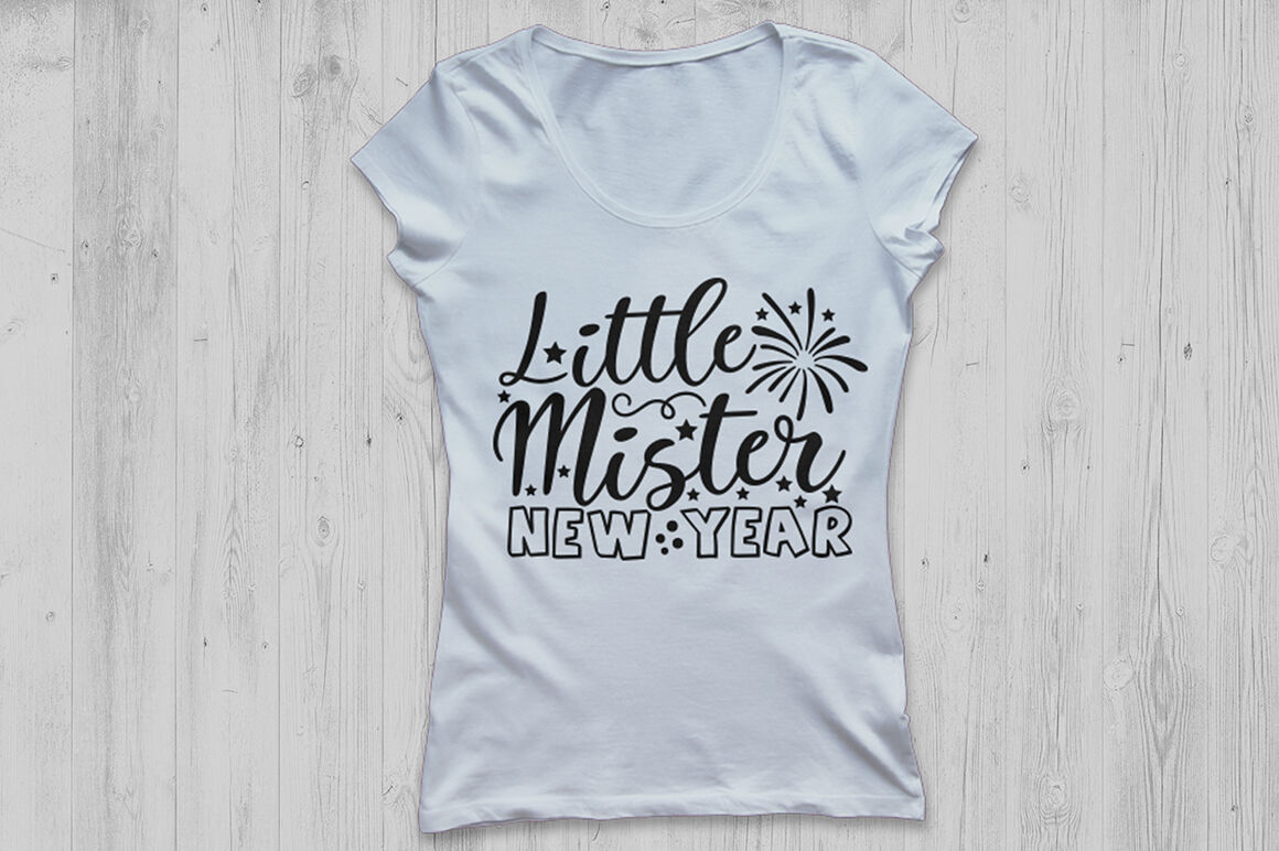 Little Mister New Year Svg New Years Svg 1st New Year Svg By Cosmosfineart Thehungryjpeg Com