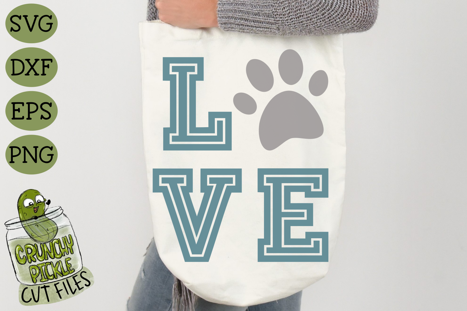 Love Cat Paw Print Svg File By Crunchy Pickle Thehungryjpeg Com