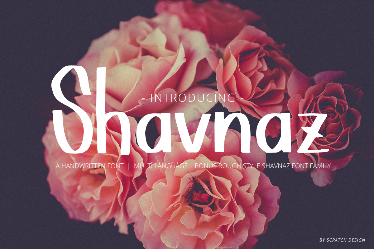 Shavnaz By Scratch Design Thehungryjpeg Com