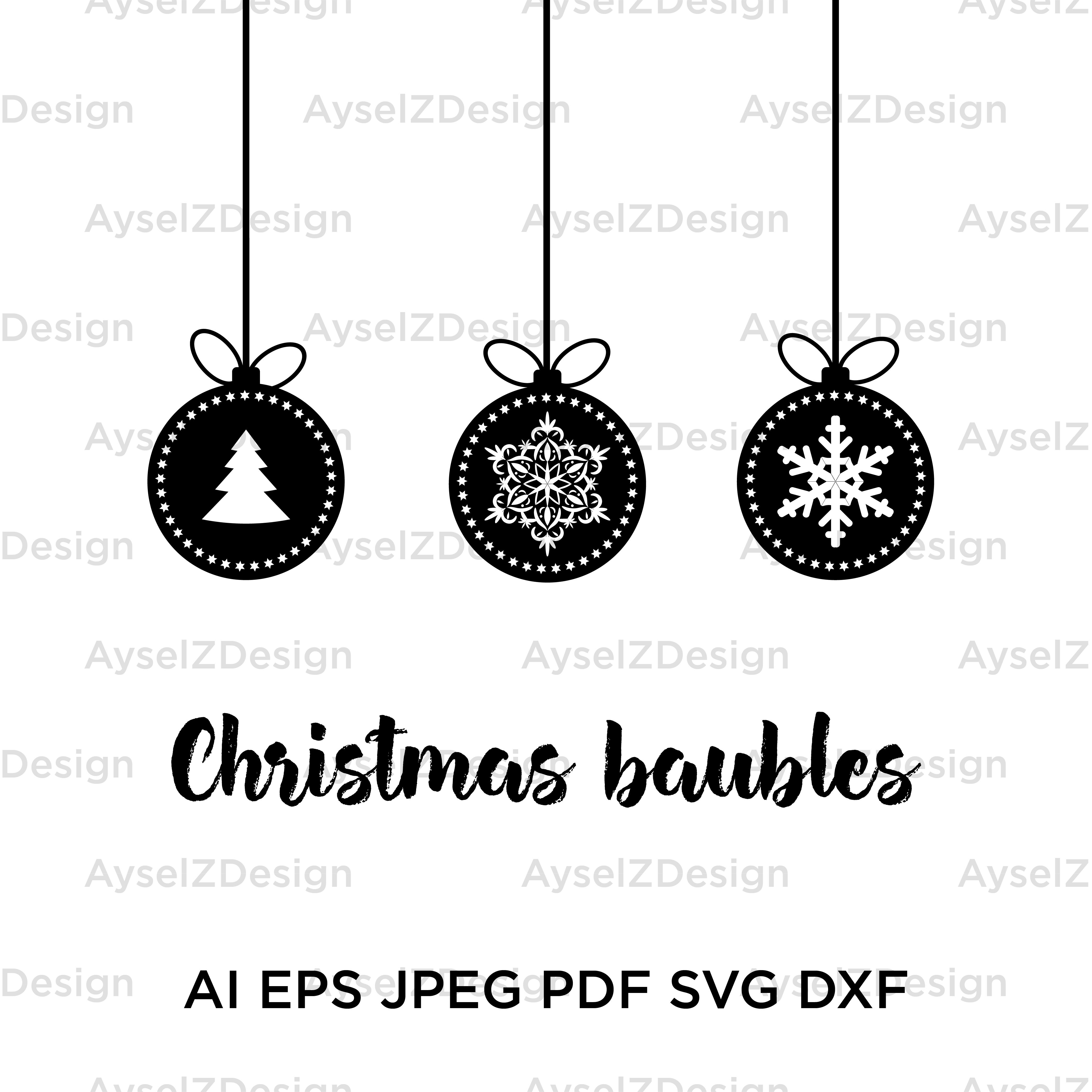 Download Christmas Balls Svg Christmas Ornaments Svg Christmas Svg Clipart By Ayselzdesign Thehungryjpeg Com
