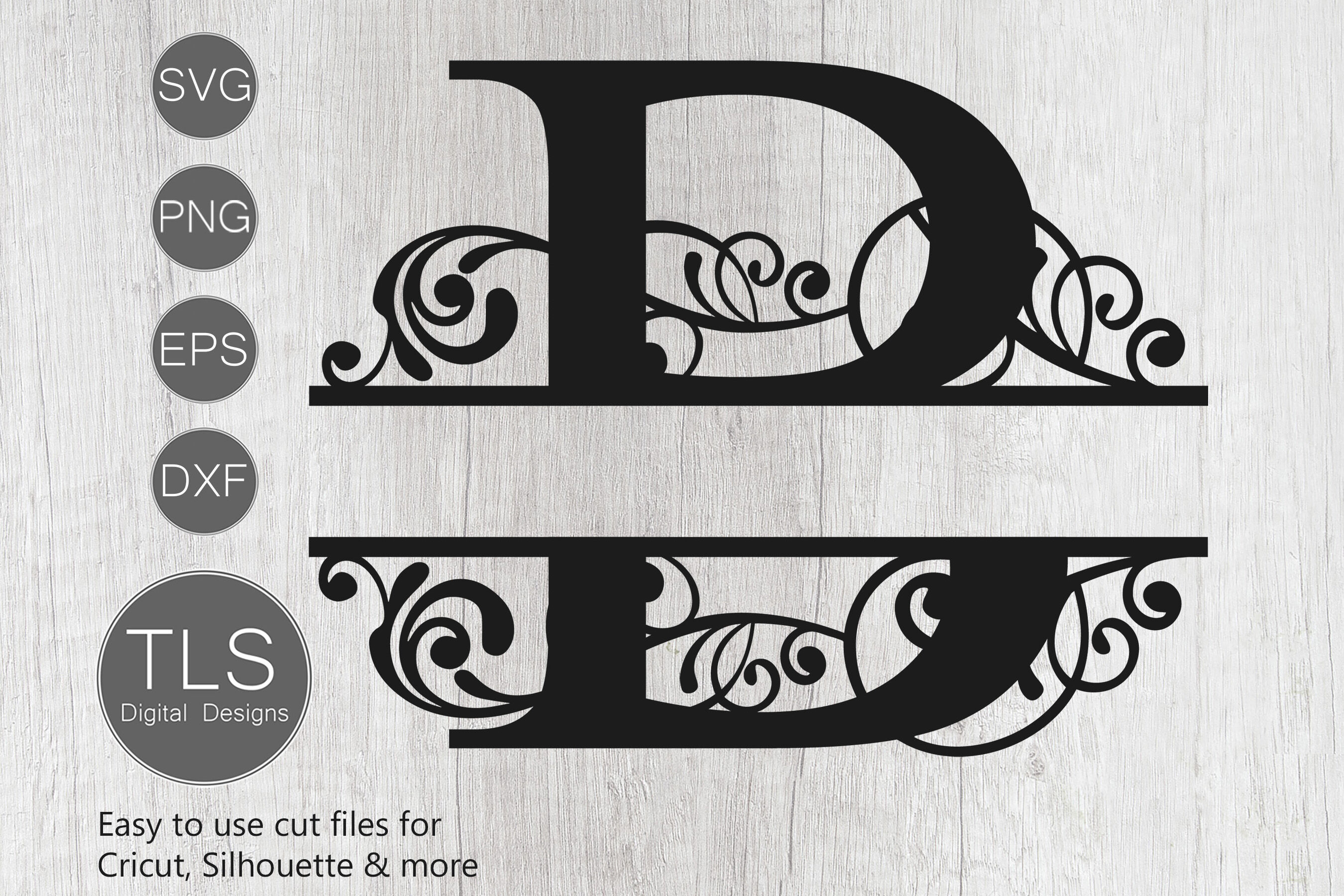 Download Letter B Split Monogram SVG, Split Monogram SVG, Letter B cricut By TLSDigitalDesigns ...