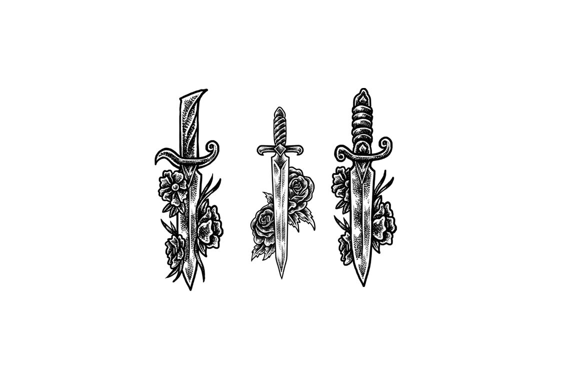 Wars Of The Roses Illustrations  Vector Images  Sword and rose tattoo Sword  tattoo Spine tattoos