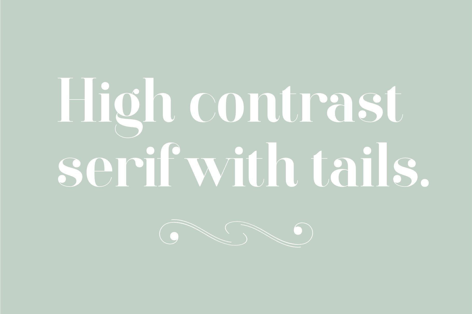 Reglona - High Contrast Serif