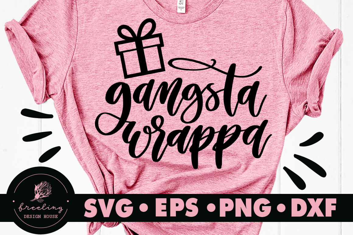 Gangsta Wrapper Svg By Freeling Design House Thehungryjpeg Com
