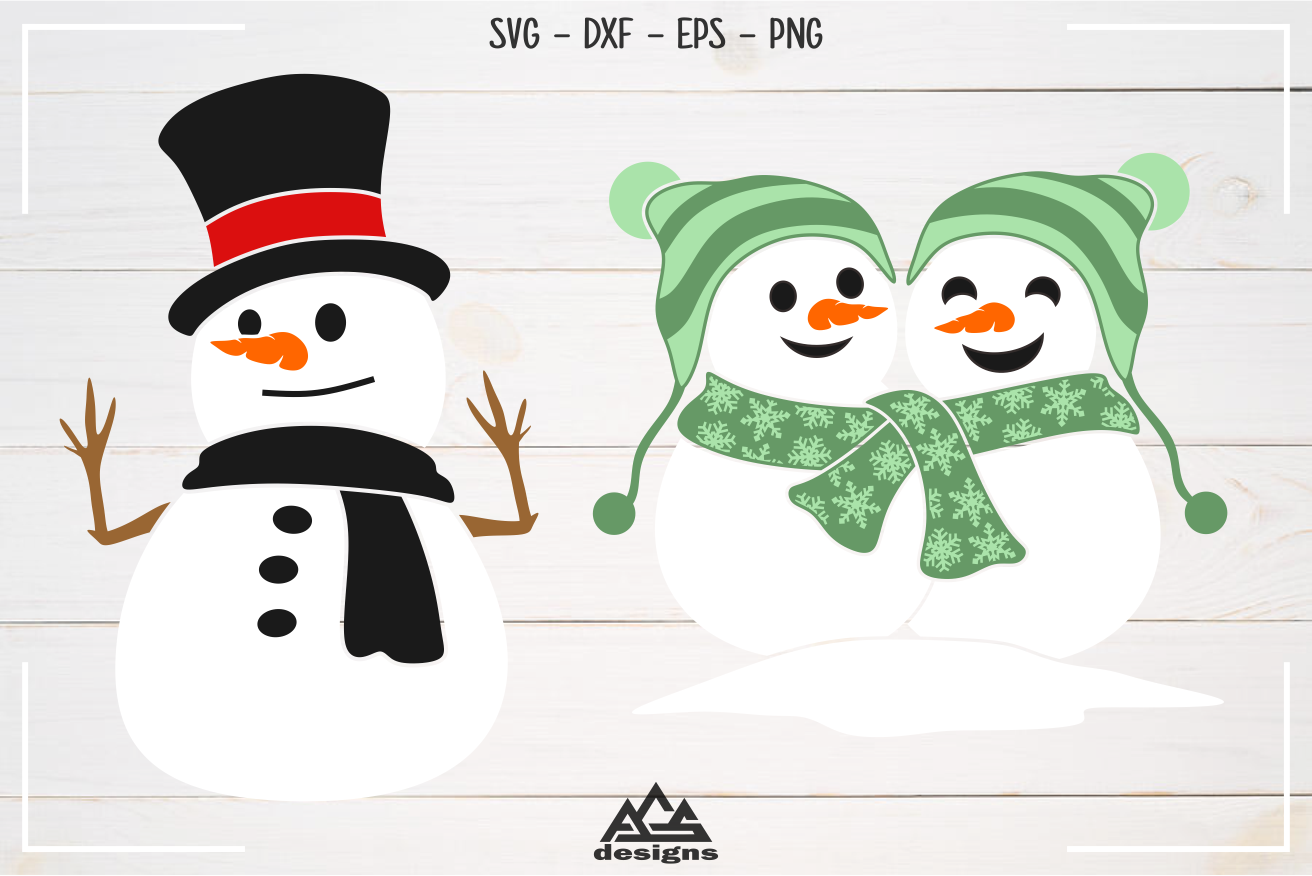 Download Snowman Winter Packs Svg Design By AgsDesign ...