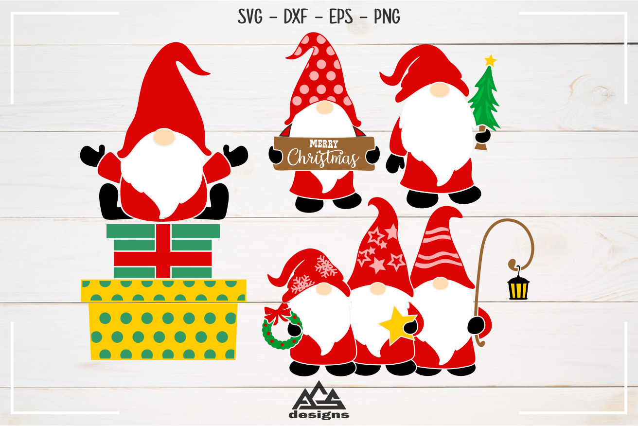 Download Christmas Gnome Packs Svg Design By Agsdesign Thehungryjpeg Com