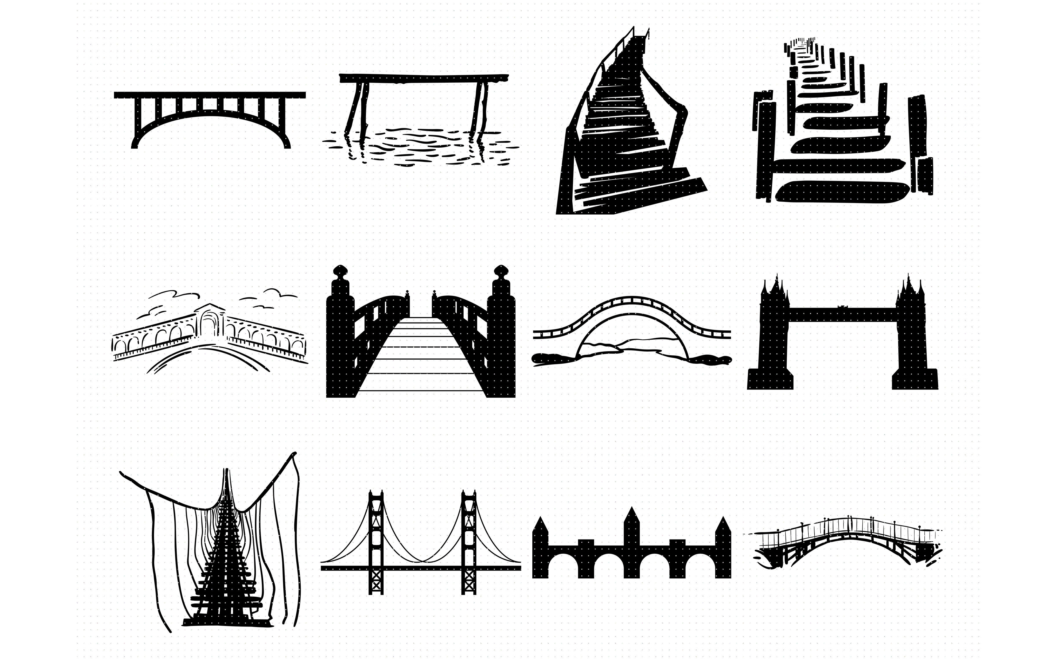 Download bridges, wooden path, pathways svg, dxf, vector, eps ...