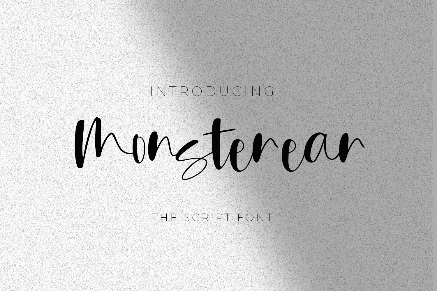 Monsterear Font Script By Fauzystore Thehungryjpeg Com