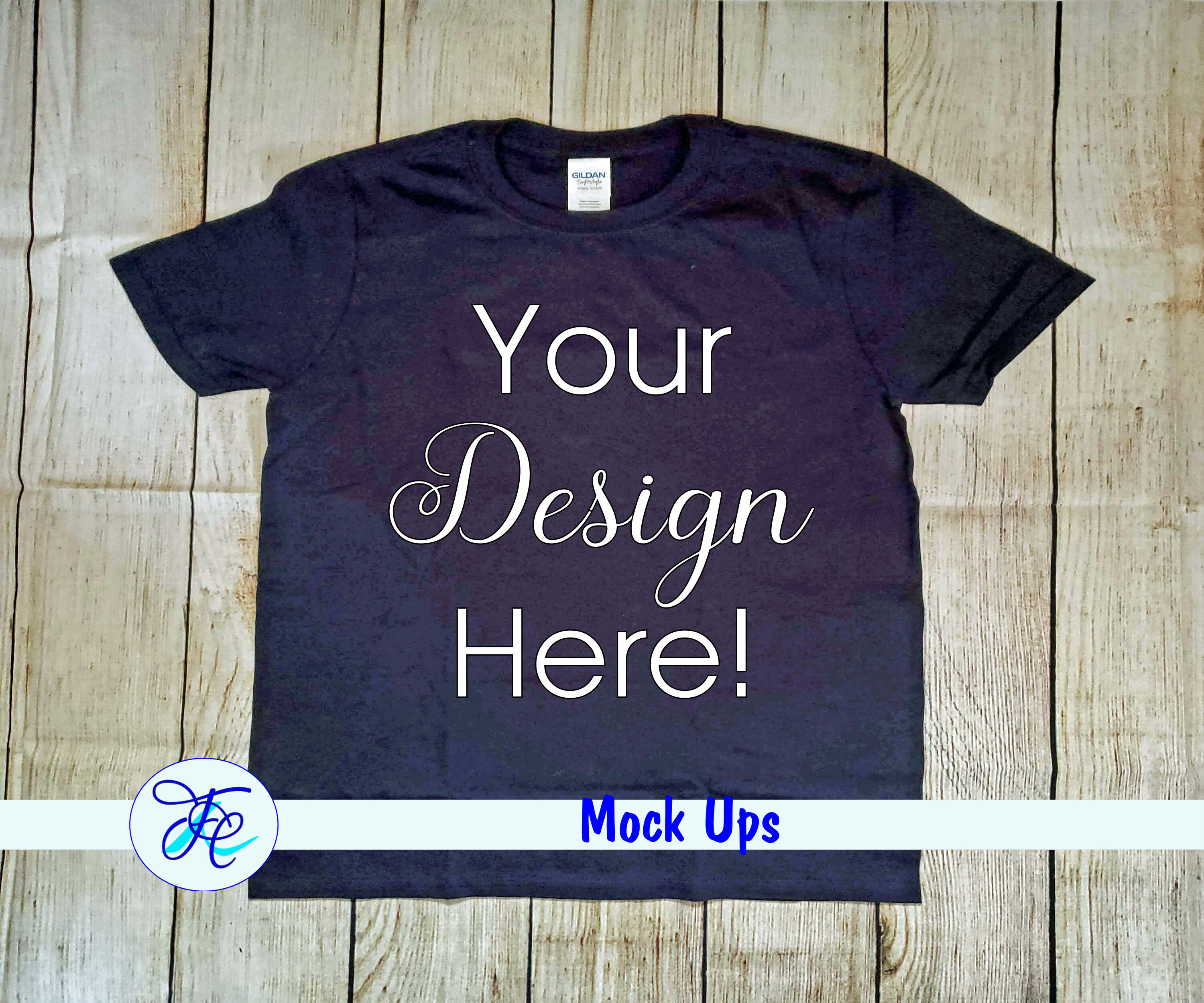 Download Adult Dark Blue Shirt Mock Ups By Family Creations | TheHungryJPEG.com