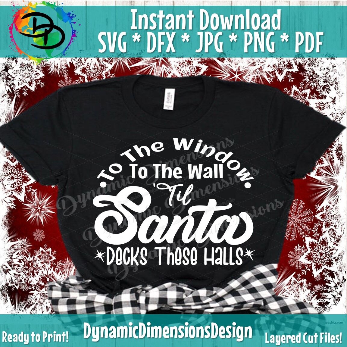 Download Santa Svg, Christmas Rap Song svg, From the Window to the ...