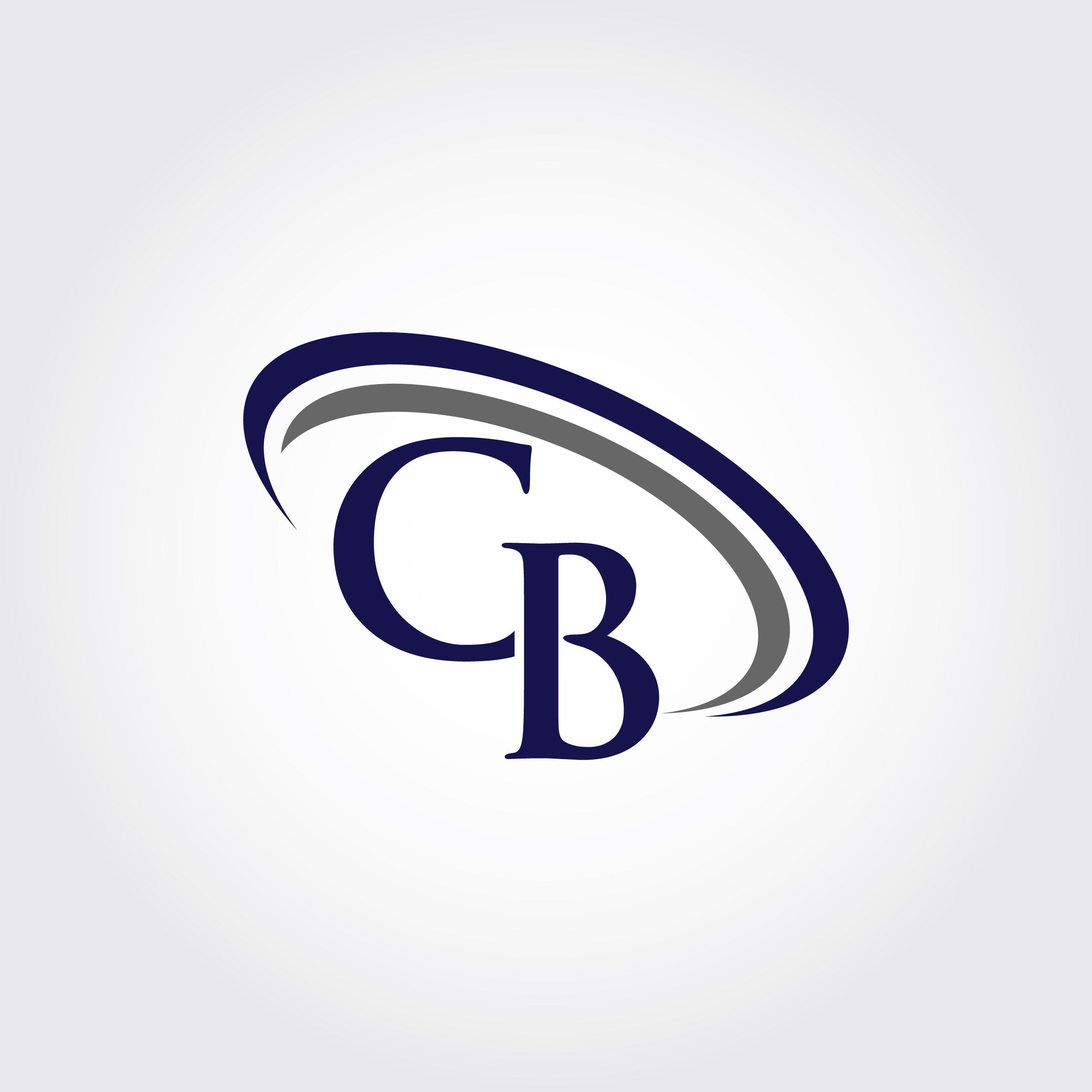 Monogram CB Logo Design By Vectorseller | TheHungryJPEG.com