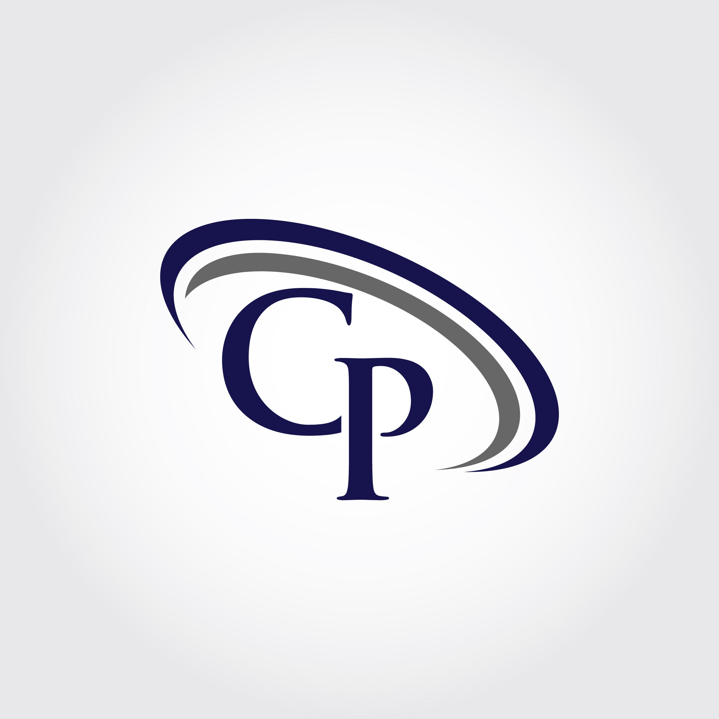 Download Monogram CP Logo Design By Vectorseller | TheHungryJPEG.com