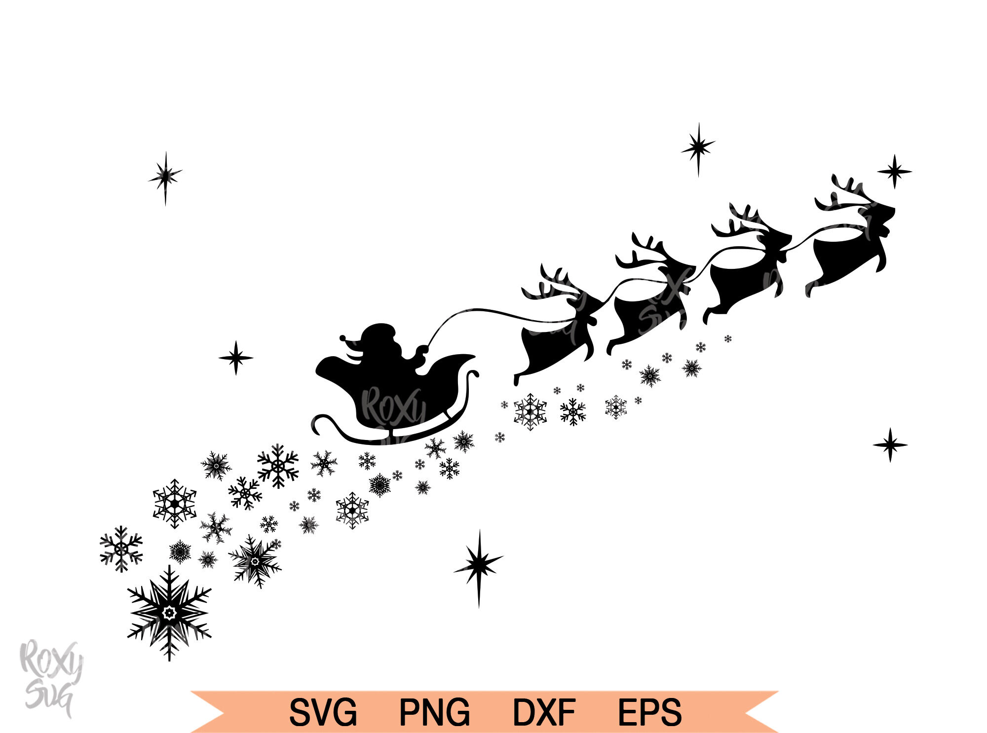Download Santa Claus Reindeer Svg Christmas Svg Files Santa Claus Clipart By Lovely Graphics Thehungryjpeg Com