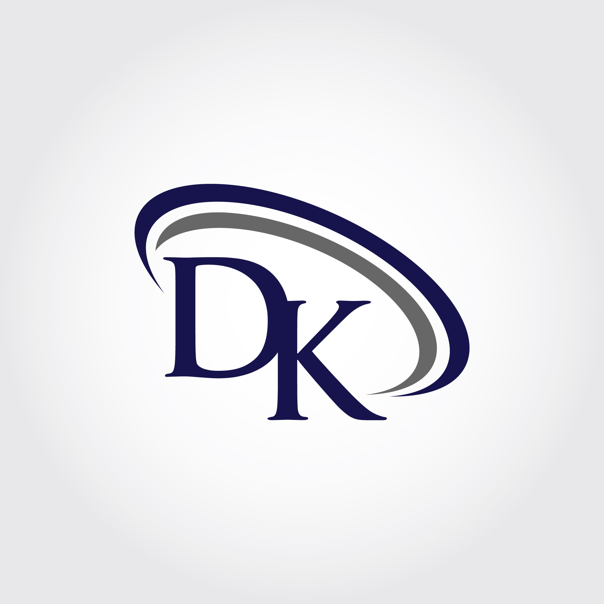 Monogram DK Logo Design