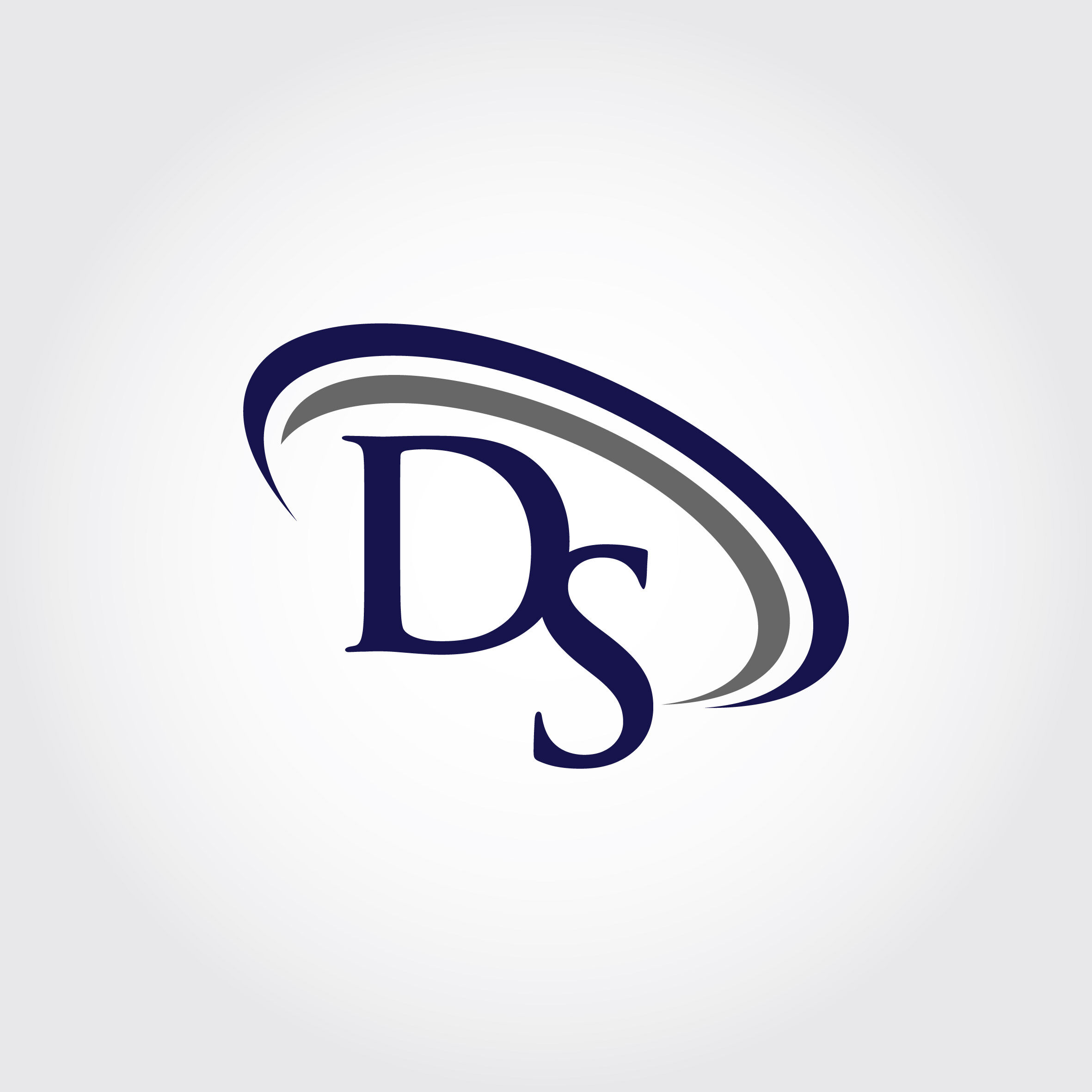 Monogram DS Logo Design By Vectorseller | TheHungryJPEG.com