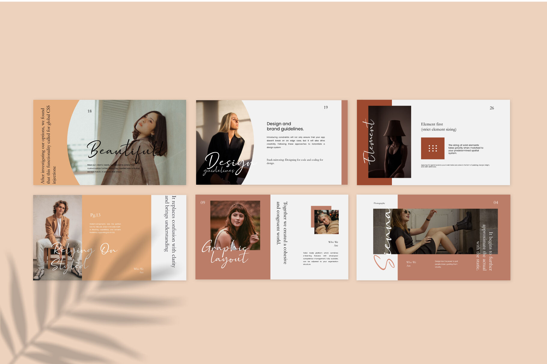 Sienna Powerpoint Template By JYXD | TheHungryJPEG