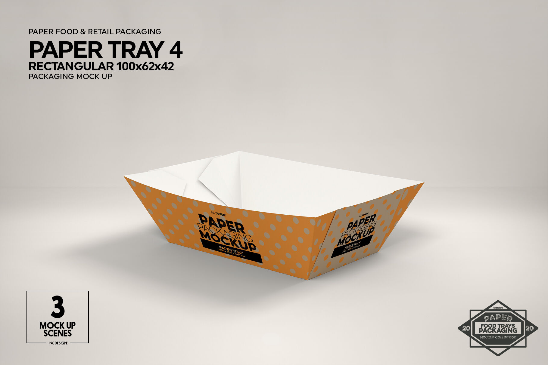 VOL. 20 Paper Box Packaging Mockups By INC Design Studio