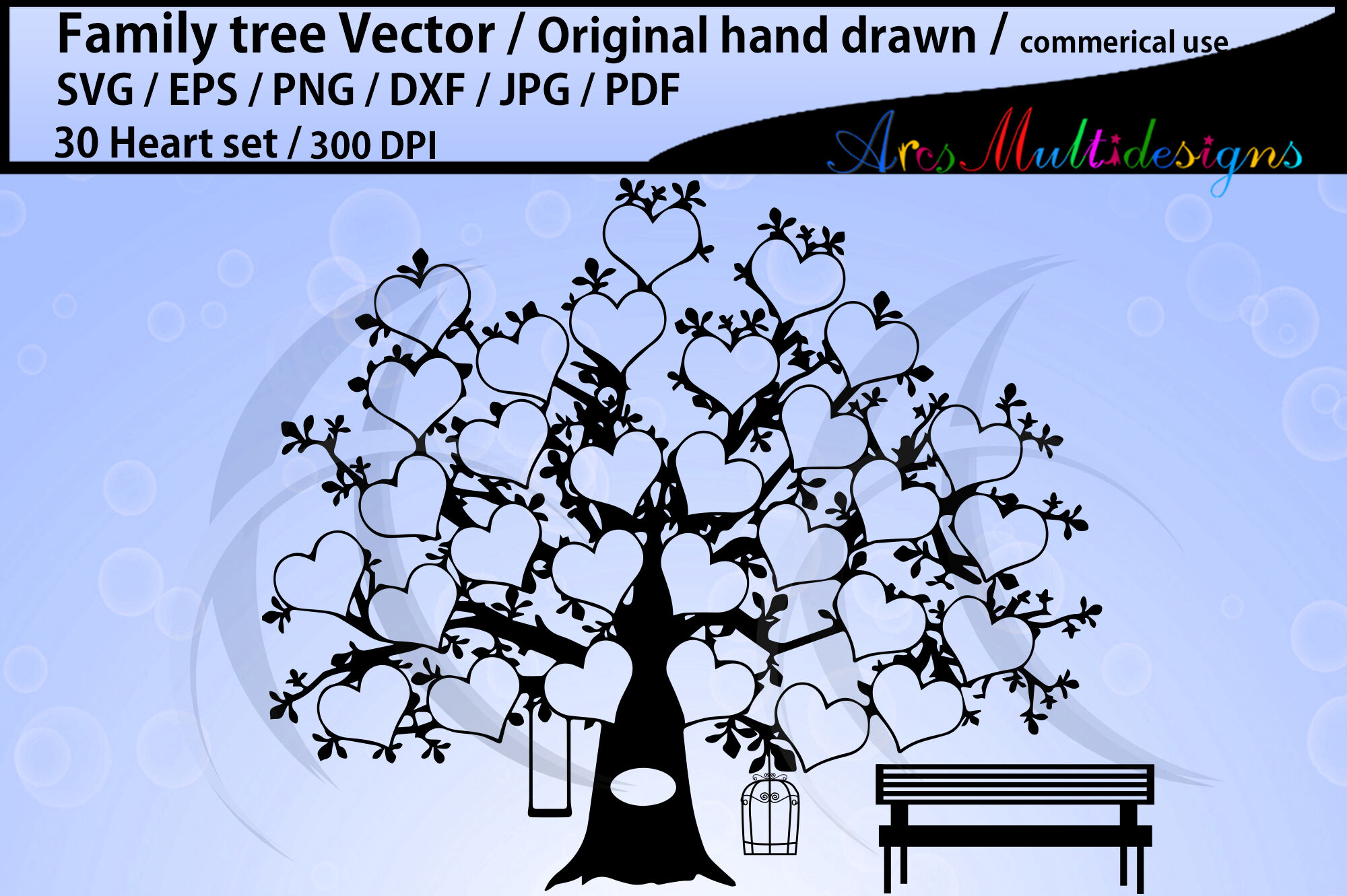 Download Family Reunion Svg Family Tree Monogram Svg Family Svg Tree Four Hearts Svg Family Tree Svg Cricut Dxf Htv Cut File Tree Svg Clip Art Art Collectibles