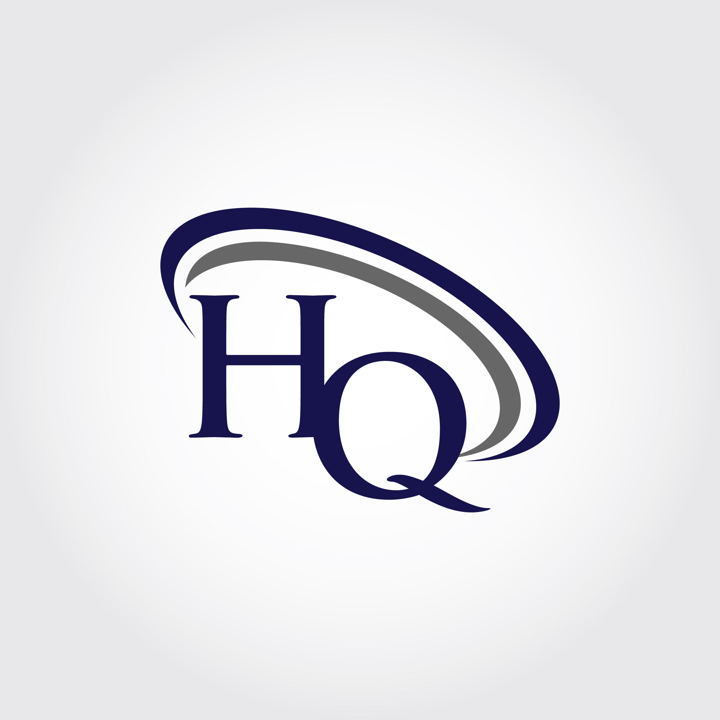 Monogram Hq Logo Design By Vectorseller