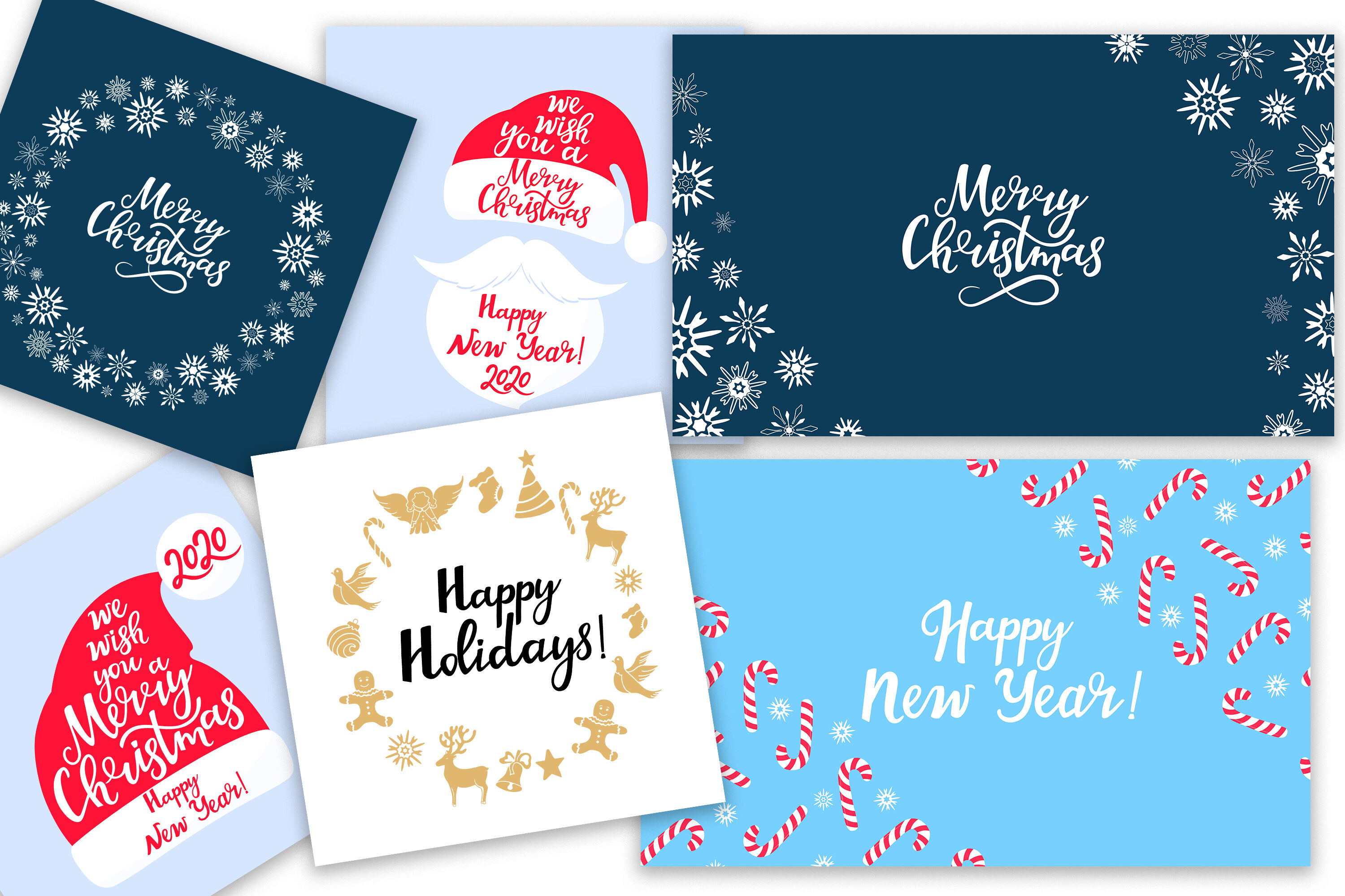 set-of-christmas-and-new-year-cards-by-liluart-thehungryjpeg