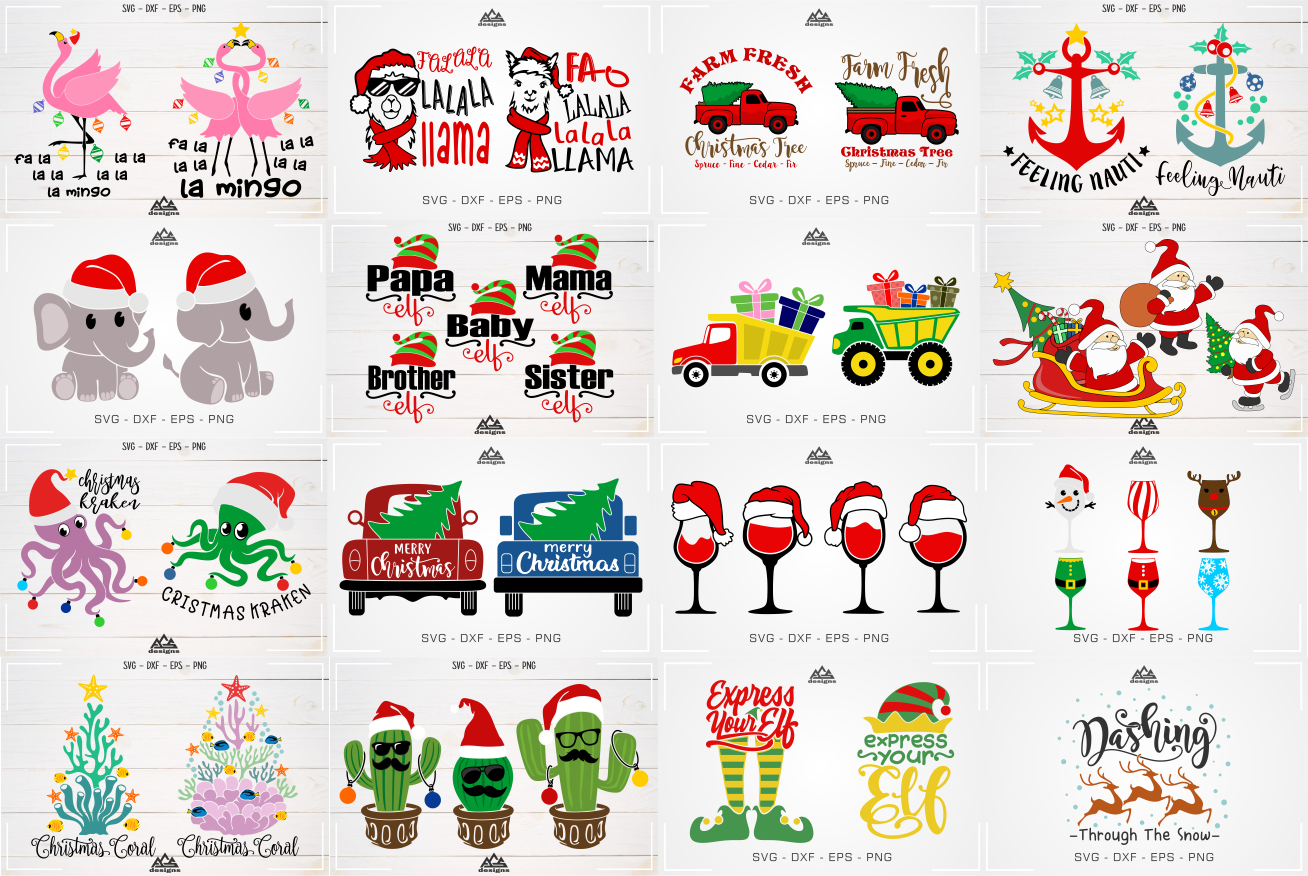Download Cute Christmas Craft Bundle Svg Design By AgsDesign ...