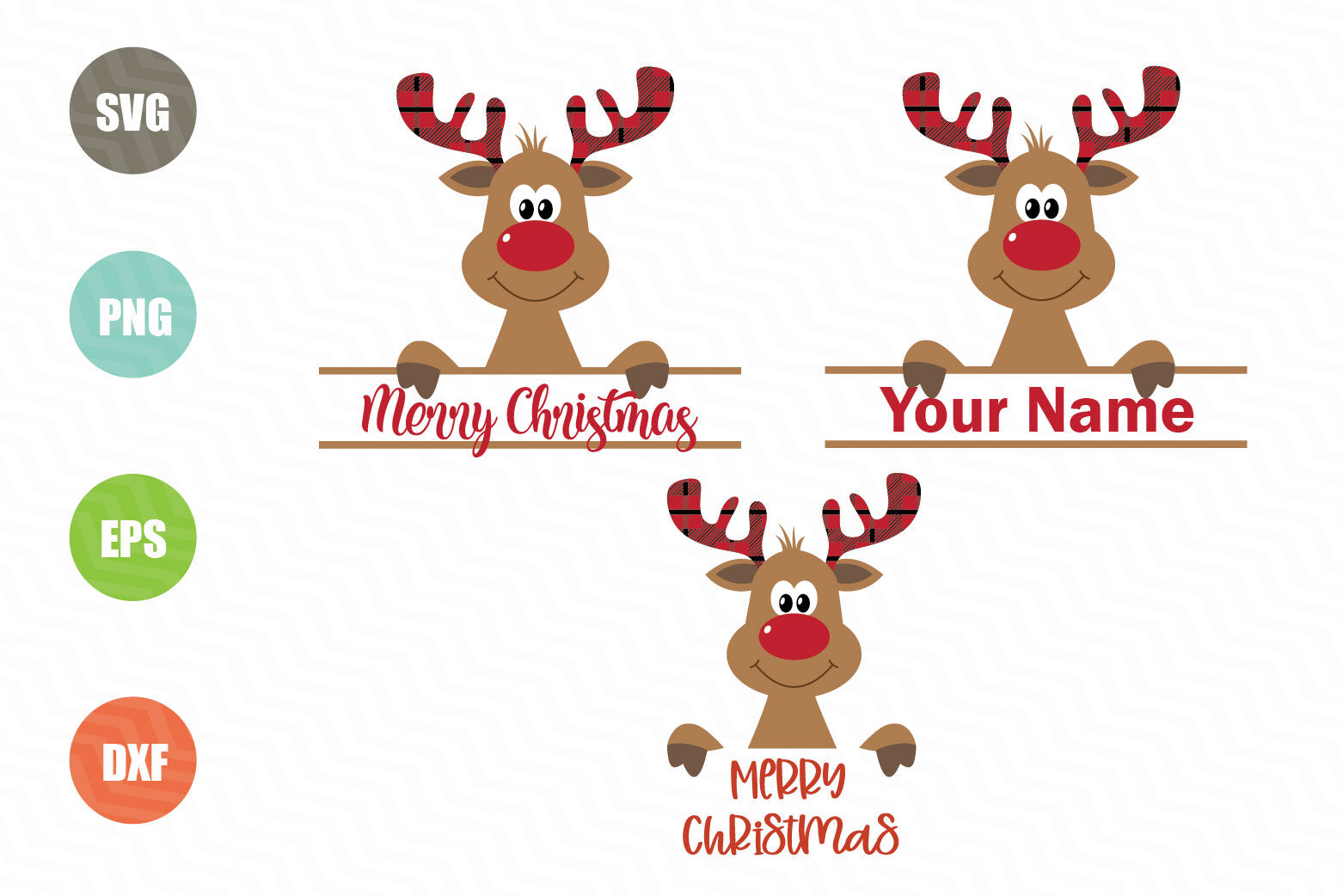 Christmas Reindeer Svg Designs By Newsvgart Thehungryjpeg Com