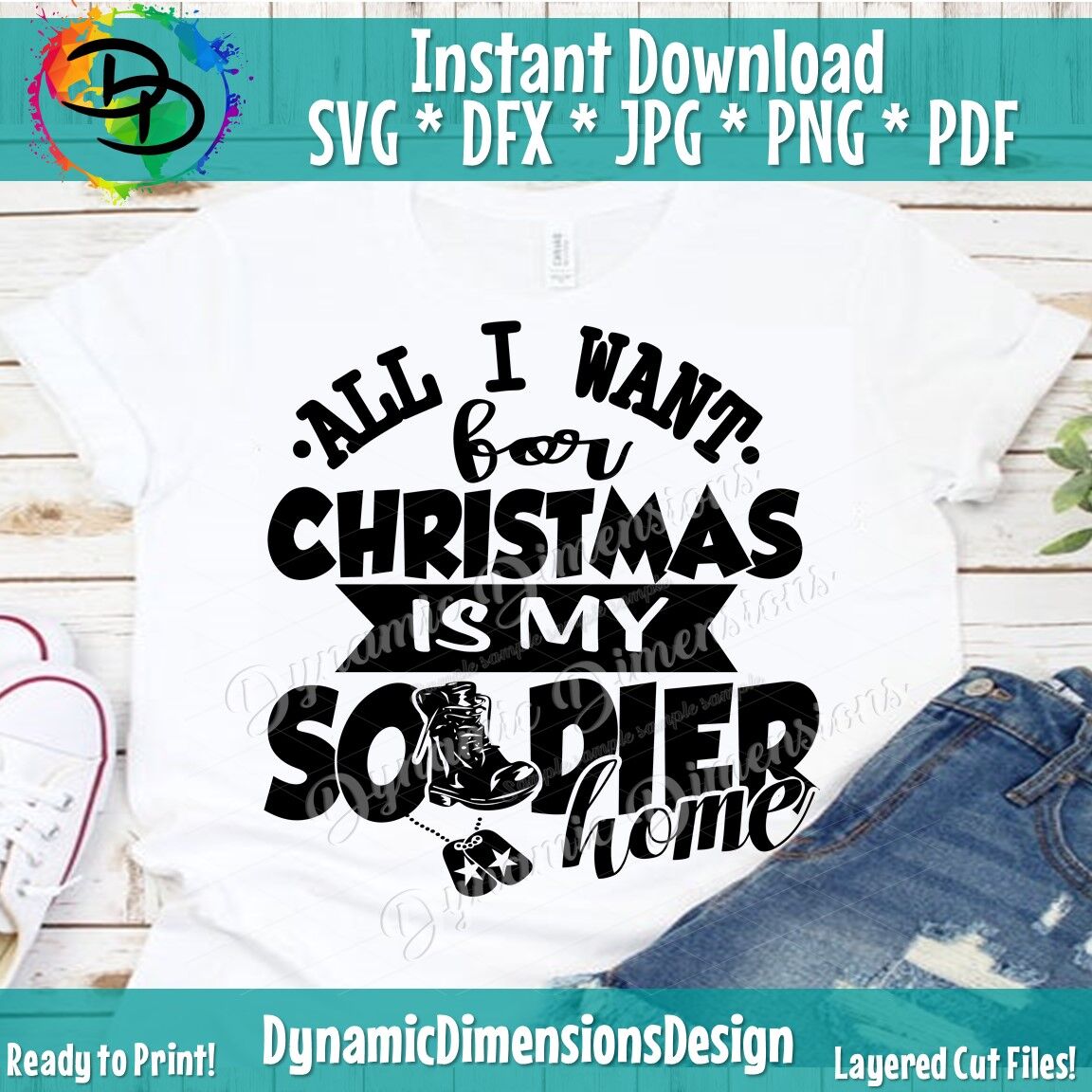 Soldier svg, All i want for christmas, Love Soldier SVG, png, Cut File
