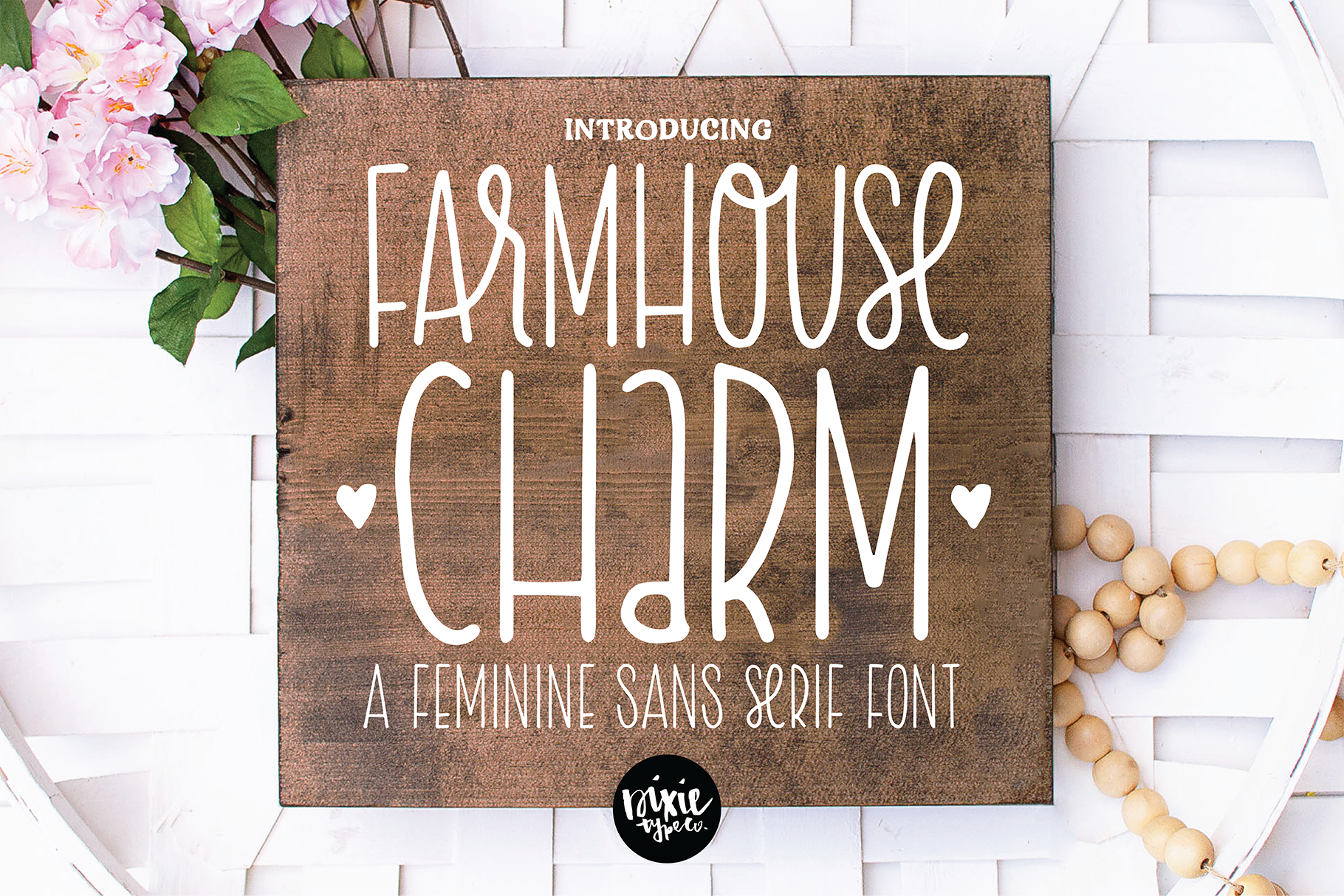 Rustic Farmhouse Font Bundle 4 Fonts By Dixie Type Co Thehungryjpeg Com