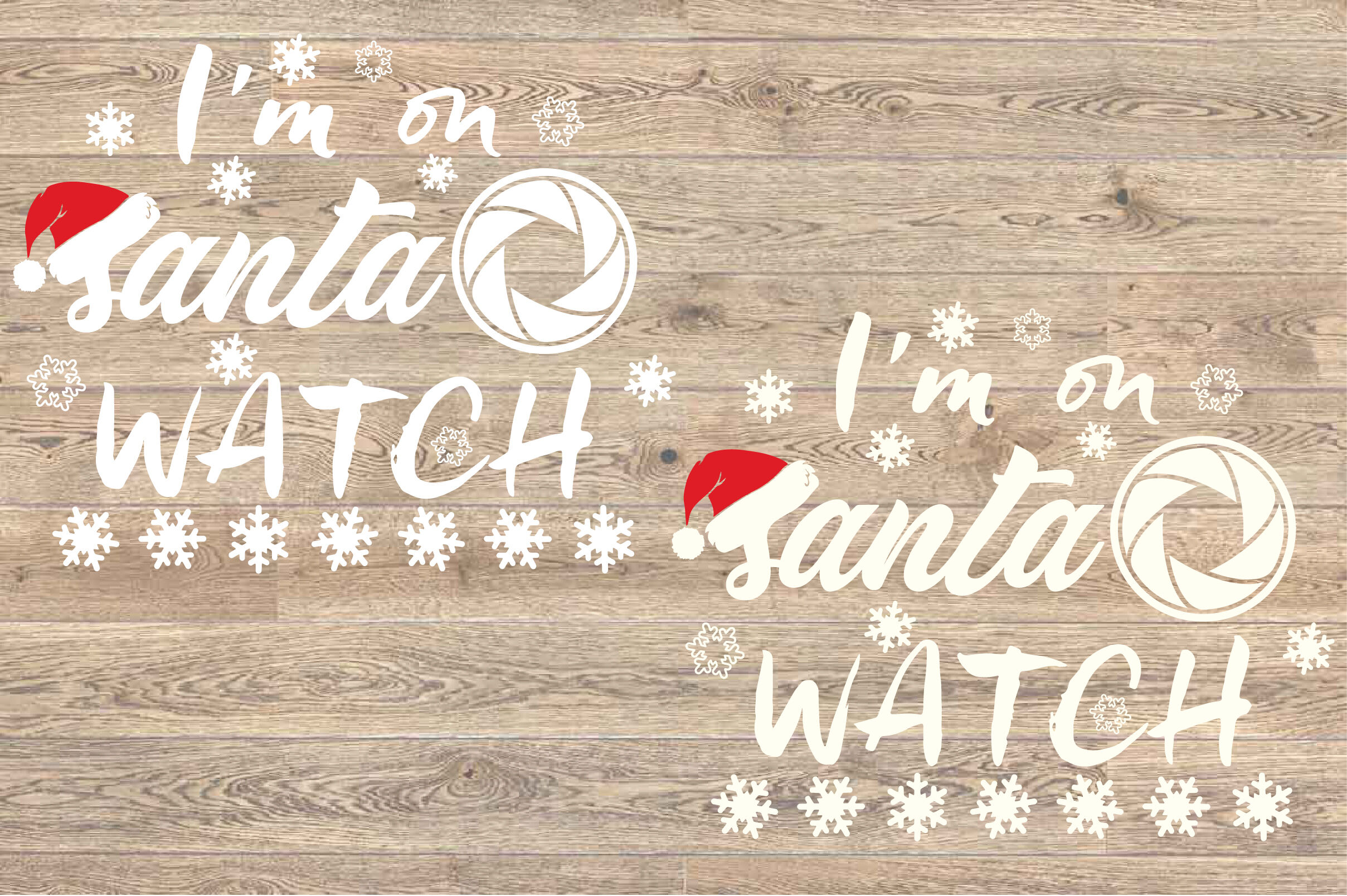 Santa Watch Svg I M On Santa Wach Family Christmas Svg 1630s By Hamhamart Thehungryjpeg Com
