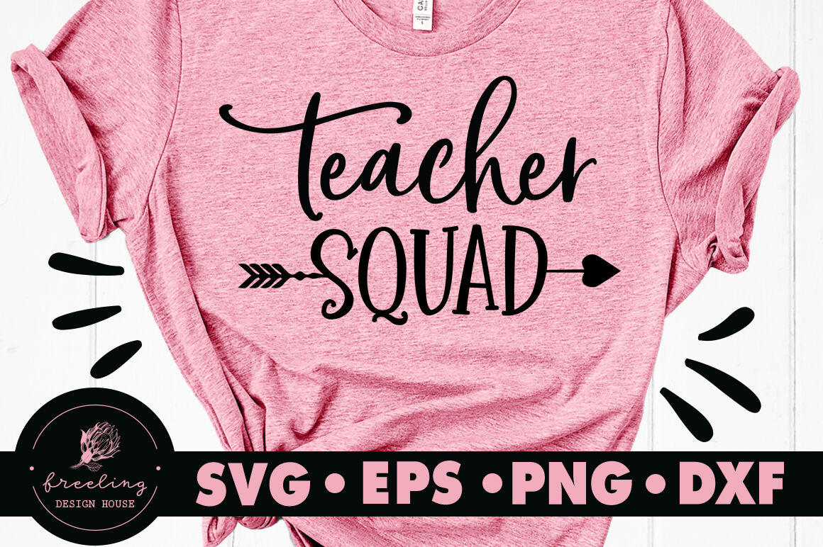 Download Teacher Squad SVG By Freeling Design House | TheHungryJPEG.com