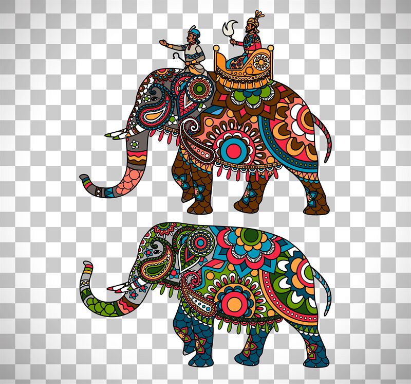 Indian Elephant Transparent Background By Smartstartstocker Thehungryjpeg Com
