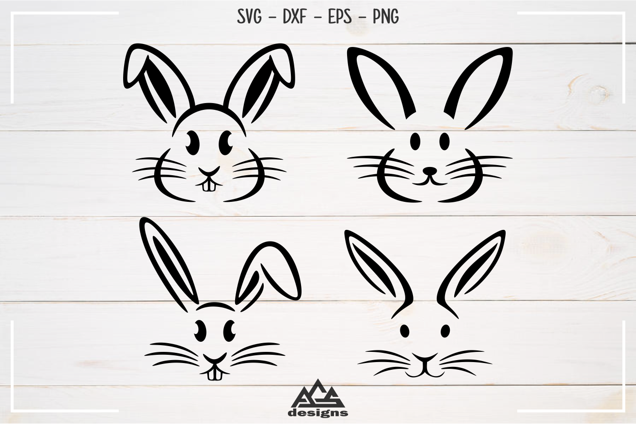 Download Rabbit Easter Bunny Svg Design By Agsdesign Thehungryjpeg Com