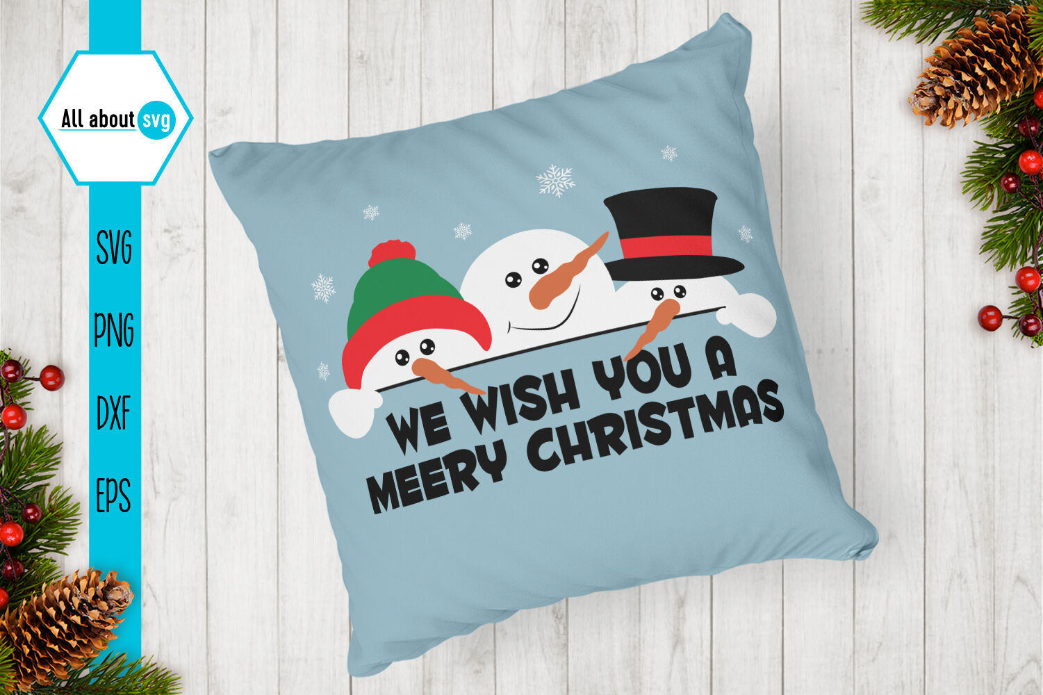 We Wish You A Merry Christmas Svg By All About Svg Thehungryjpeg Com