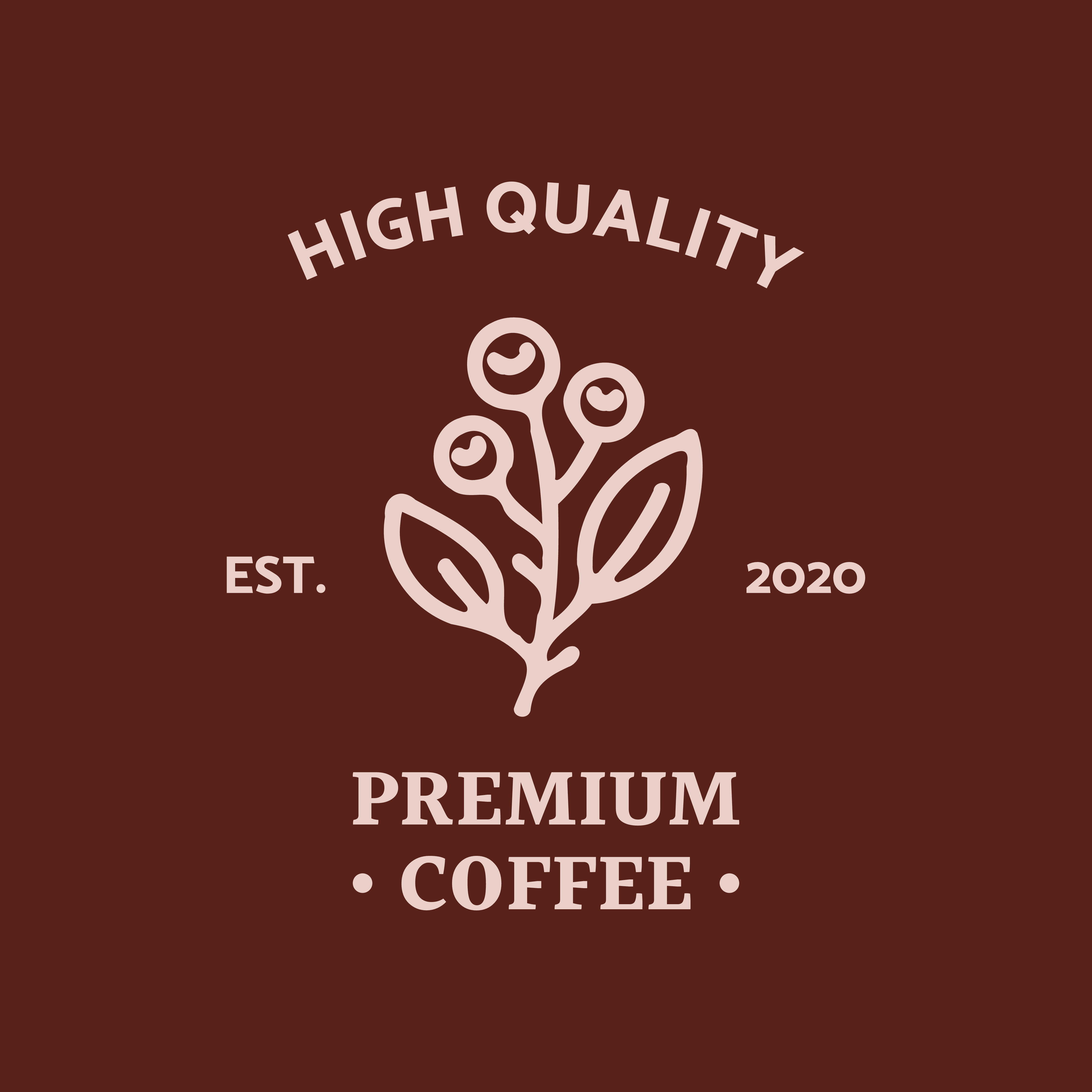 Download coffee shop logo template vector for premium coffee ...