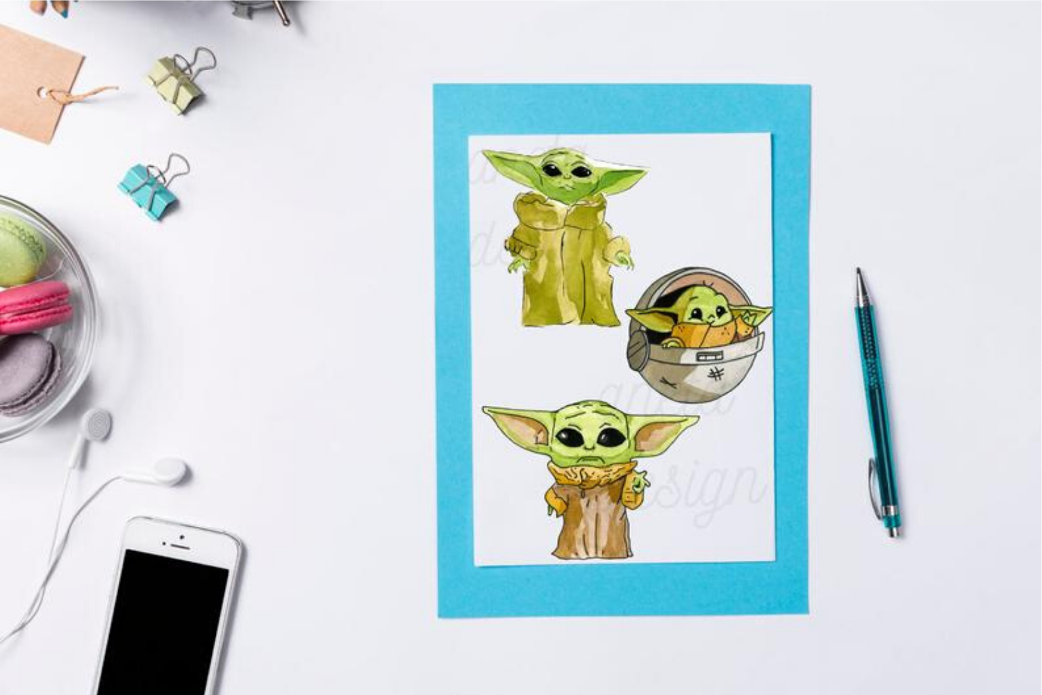 Baby Yoda Star Wars, Drinking Coffee Mug Baby Yoda, Cute Baby Yoda By 