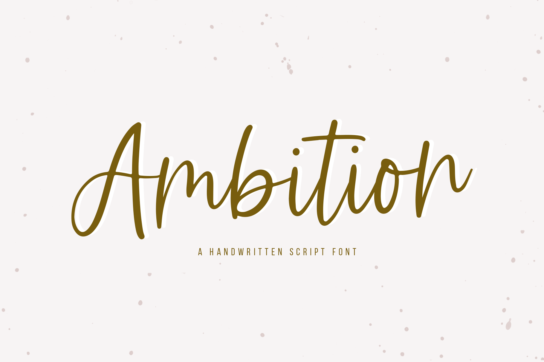 Ambition Handwritten Script Font By Ka Designs Thehungryjpeg Com