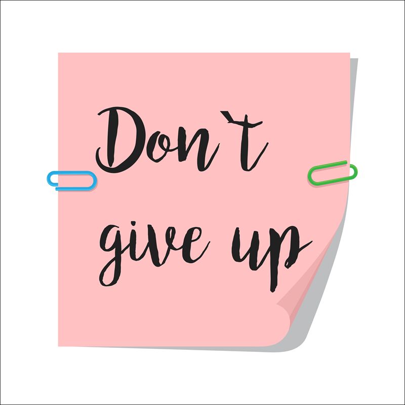 Dont give up paper note By SmartStartStocker | TheHungryJPEG