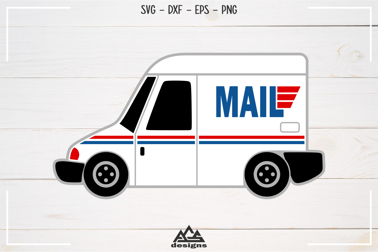 Free Free 317 Clipart Mail Truck Svg SVG PNG EPS DXF File