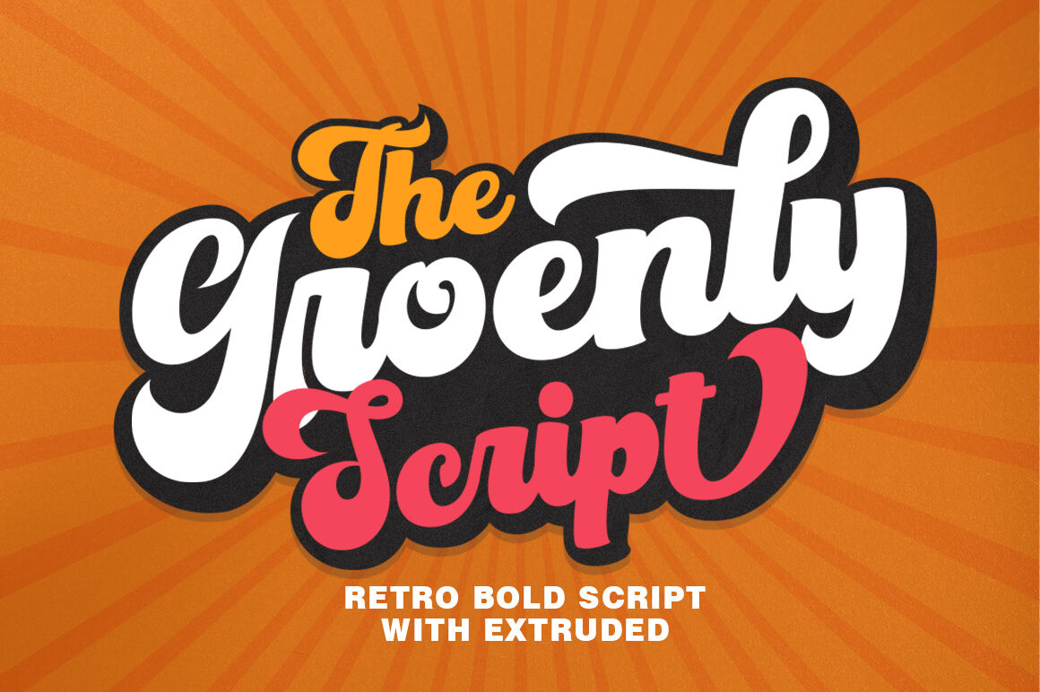 Groenly Script By Supotype Thehungryjpeg Com