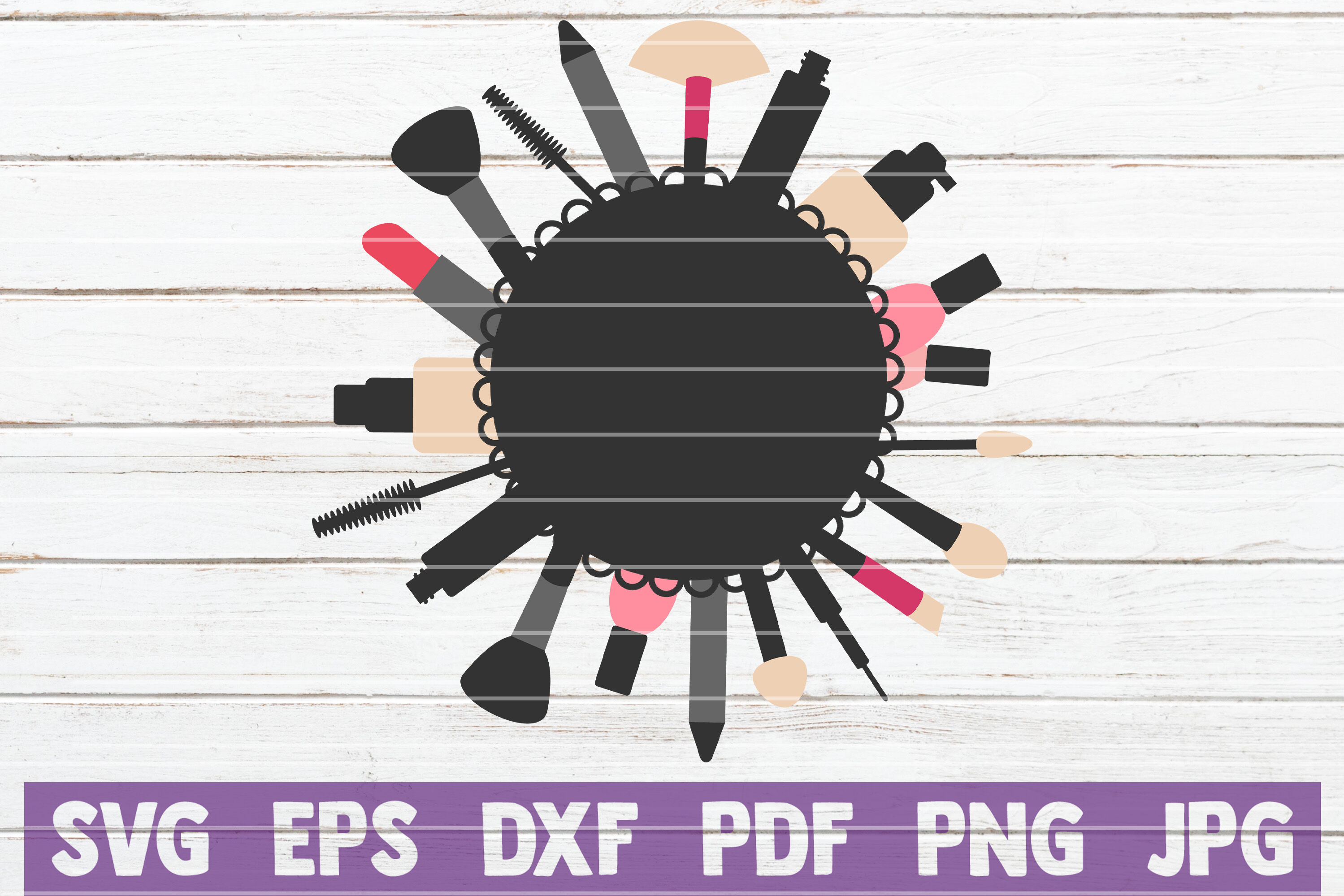 Download Makeup Vectors Bundle Svg Cut Files By Mintymarshmallows Thehungryjpeg Com