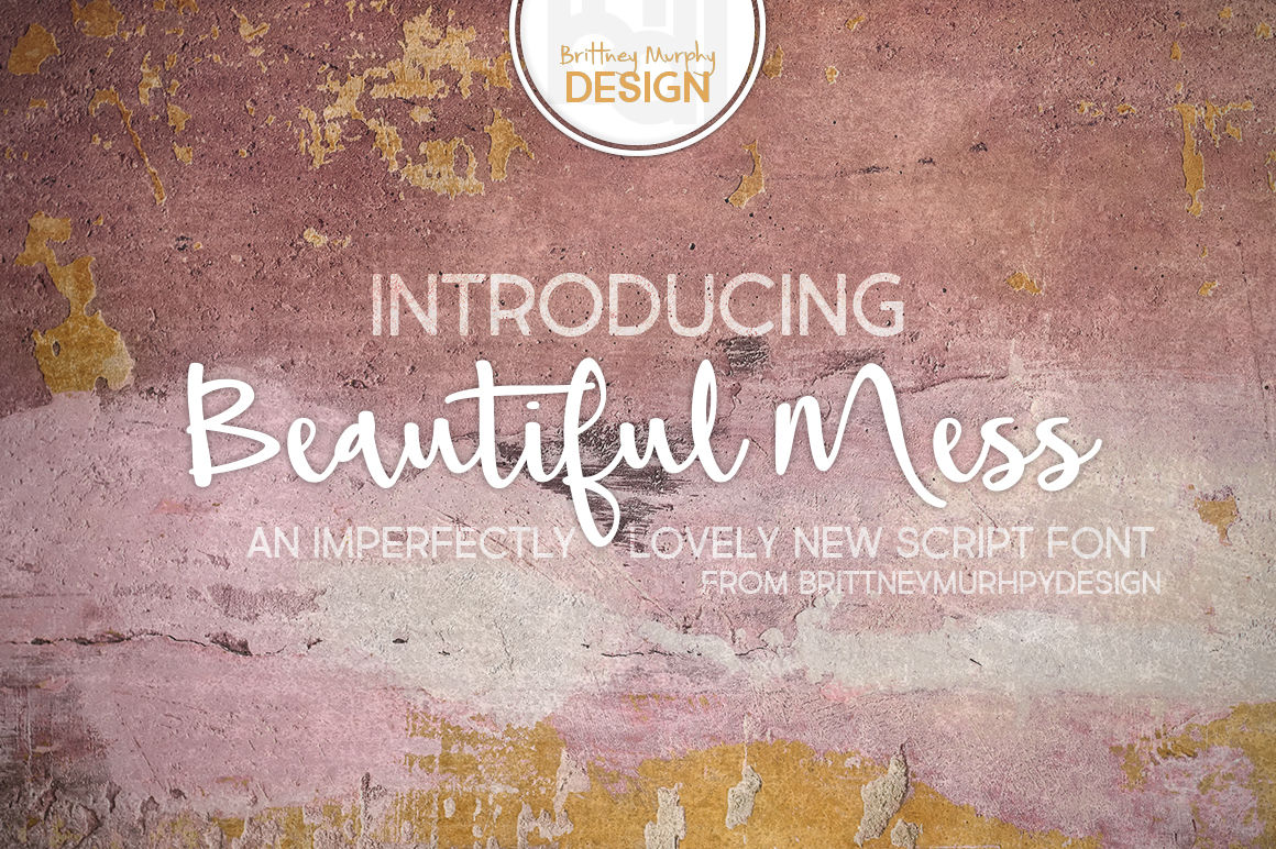 Beautiful Mess By Brittney Murphy Design Thehungryjpeg Com