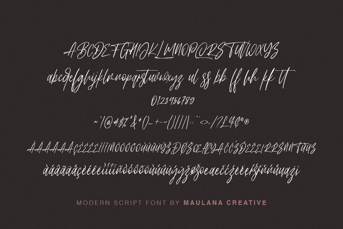 Arttifac Modern Script Font By Maulana Creative Thehungryjpeg Com