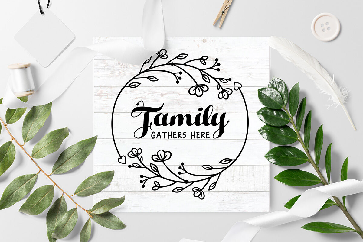 Love Family SVG Quote cut file By Zoya_Miller_SVG ...