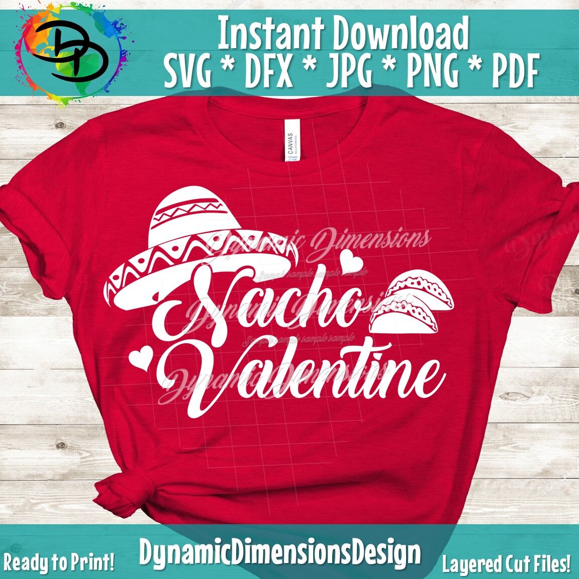 Download Nacho Valentine Svg Valentine S Day Cut File Love Design Food Quote By Dynamic Dimensions Thehungryjpeg Com