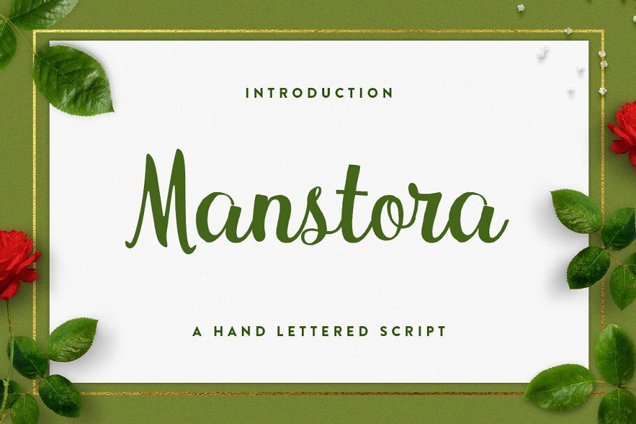 Manstora Script By Solidtype Thehungryjpeg Com